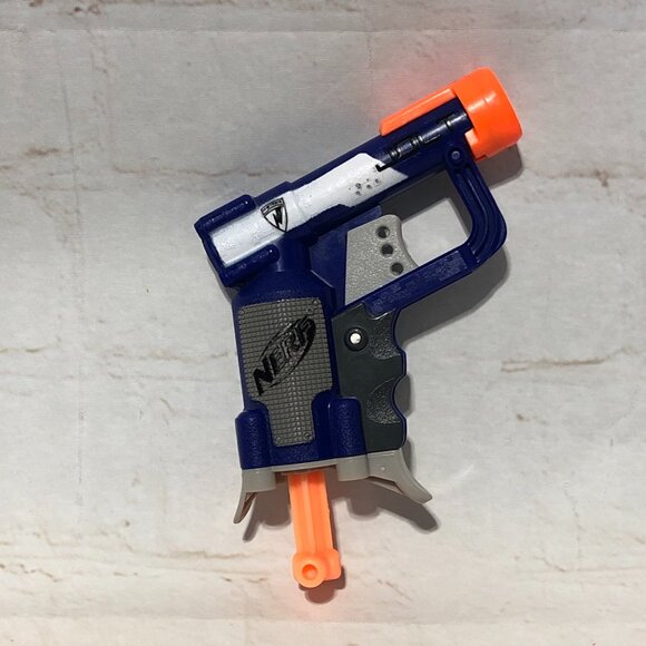 Nerf N-Strike Elite Blue And White Jolt Dart Blaster pop Gun - Picture 1 of 8